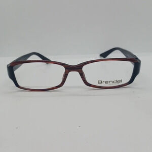 NWT UNISEX BRENDEL EYEGLASS FRAMES 905110 BURNT ORANGE BLACK